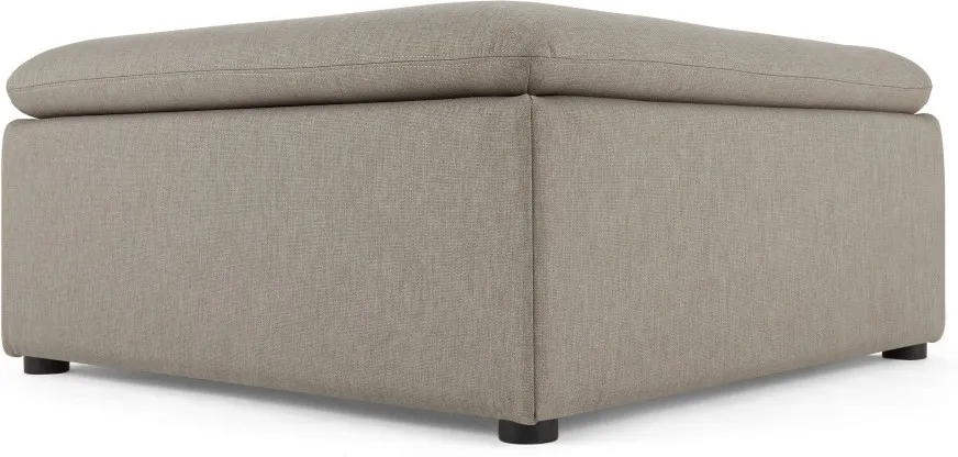 Victor Modular Sofa Storage Ottoman, Portland Grey