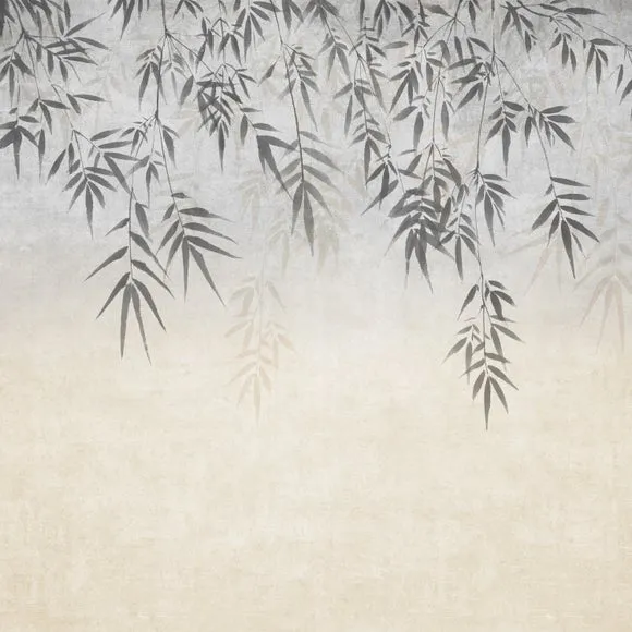 Ombre Leaf Wall Mural 5