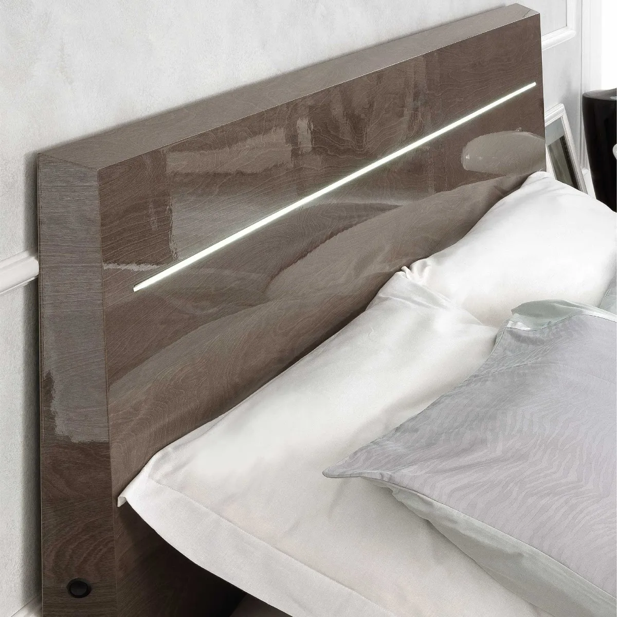 Lutyen 154Cm King Bed Storage Base With Folding Slats, Grey Gloss | W161cm | Barker & Stonehouse 3