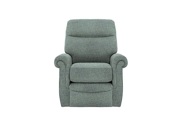 Avon Small Fabric Armchair - Dapple Kingfisher
