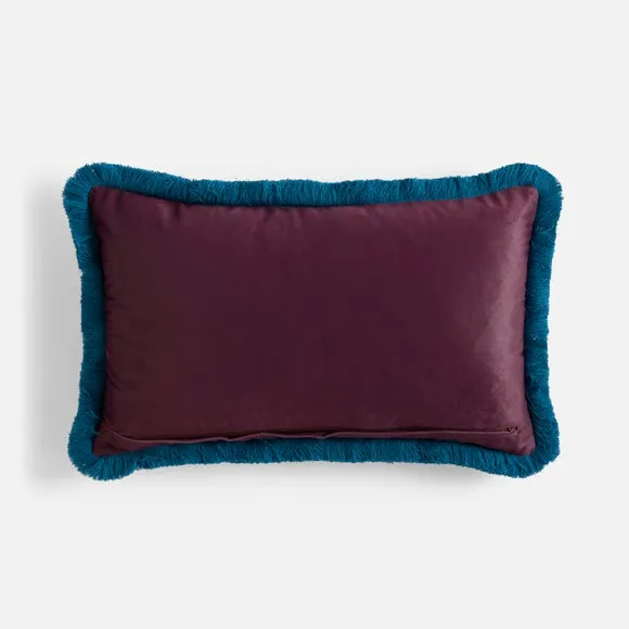 Bright Rainbow Birds Rectangle Cushion 4