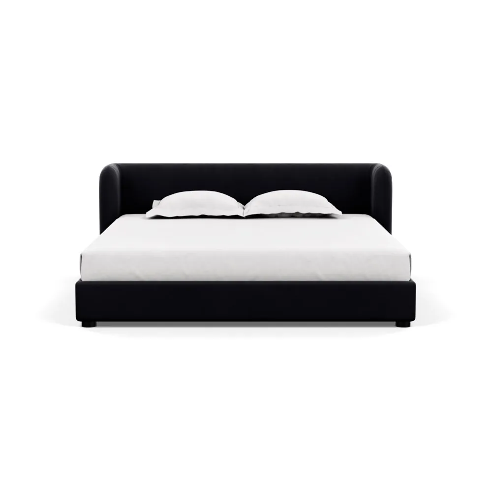 Scp Group Bed Super King Velvet Black 1