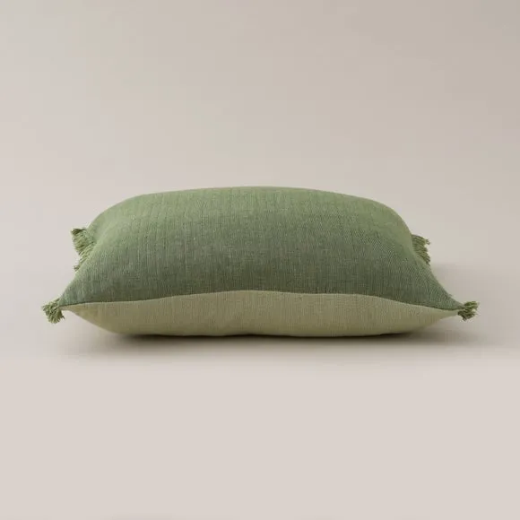 Reversible Muslin Cotton Square Cushion Cover 4