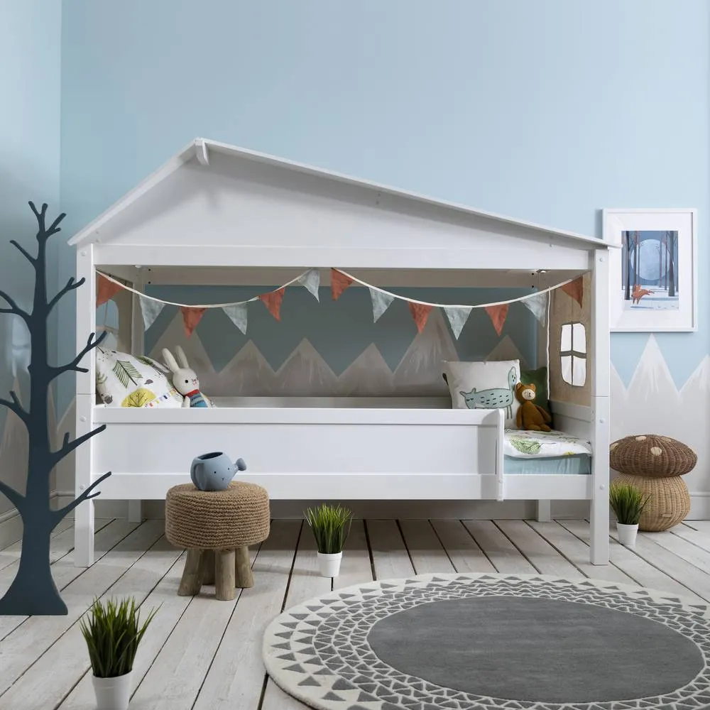Nöa and Nani Inka Treehouse Bed Low in White