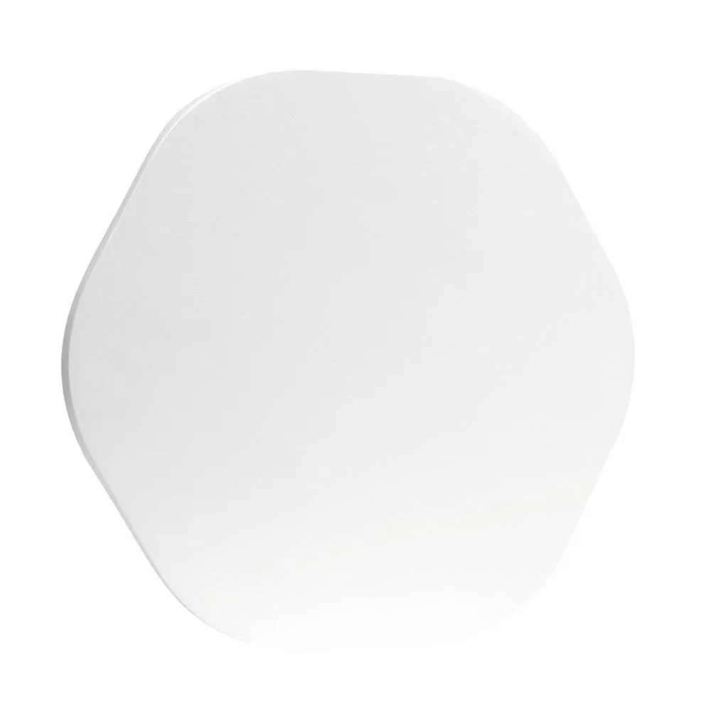 Netlighting Fusion Wall Light 19.2cm Hexagonal 12W LED 3000K 1080lm Matt White 5
