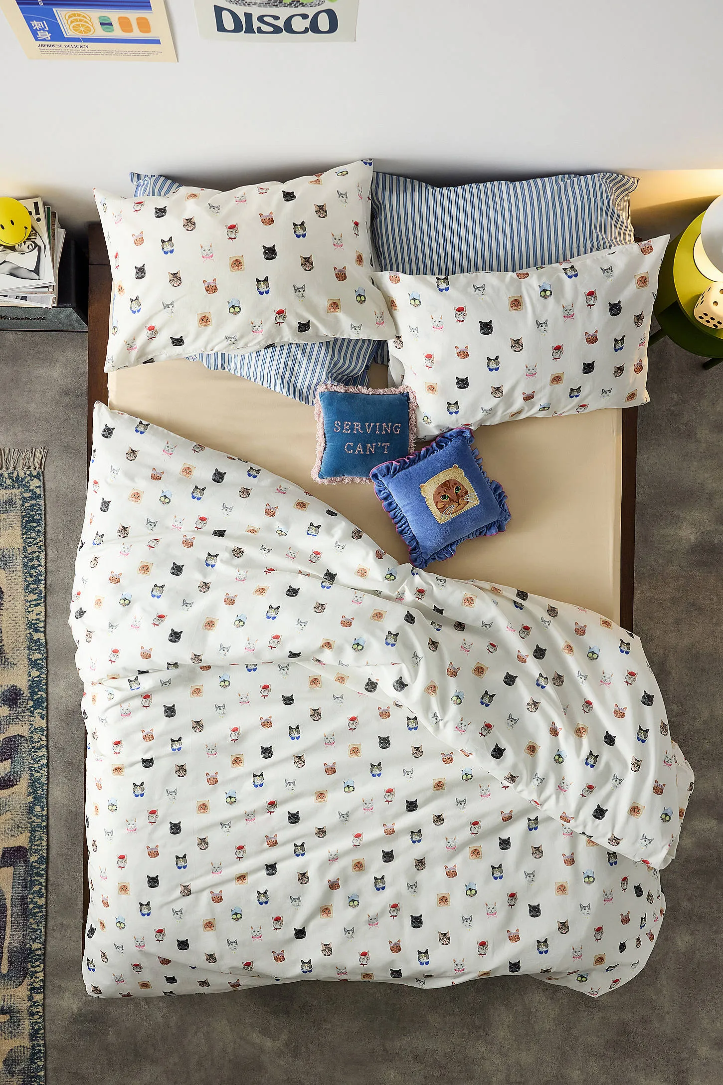 Cat Collage Duvet Set