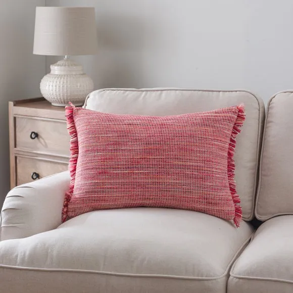 Ava Fringe Cotton Rectangle Cushion