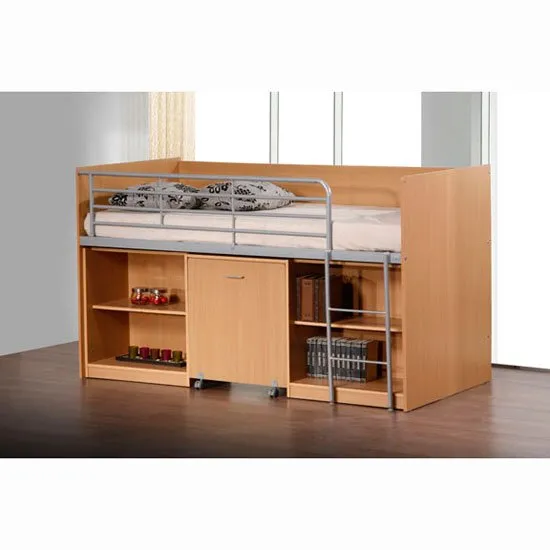 Georgia Midi Sleeper in Beech Finish