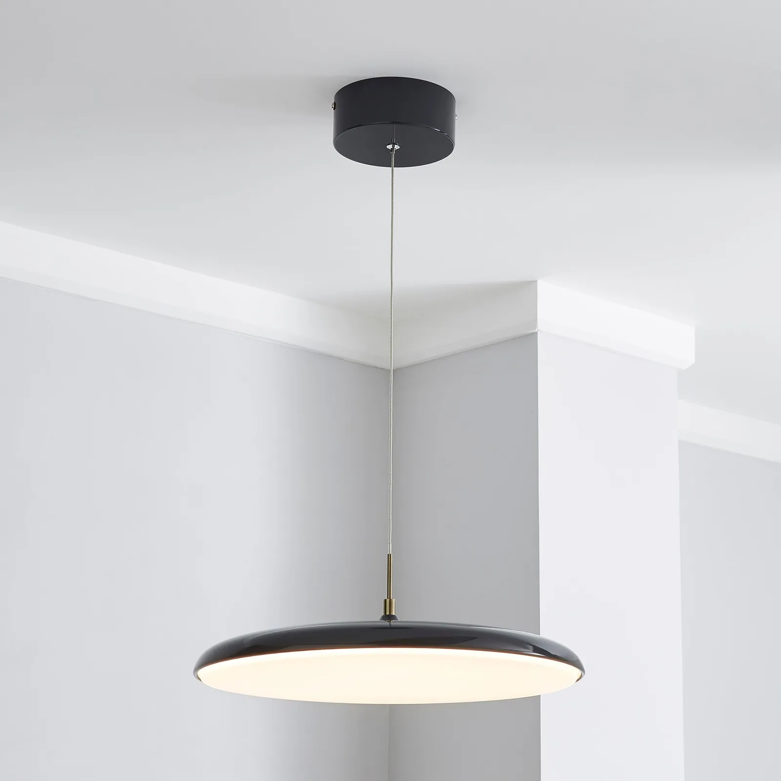 Faas LED Grey Ceiling Fitting Grey