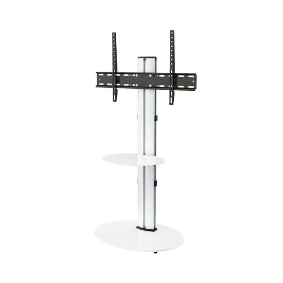 Eno Pedestal TV Stand with Shelf for TVs up to 55" 2