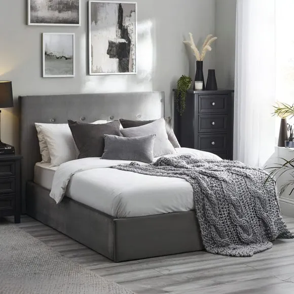 Shoreditch Fabric Ottoman Bed Frame