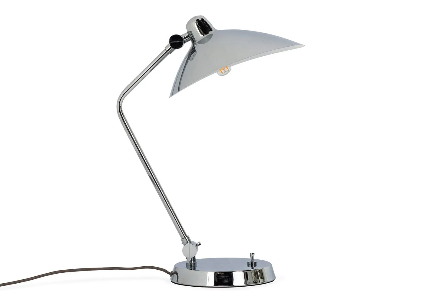 Heal's Milton Table Lamp Polished Chrome