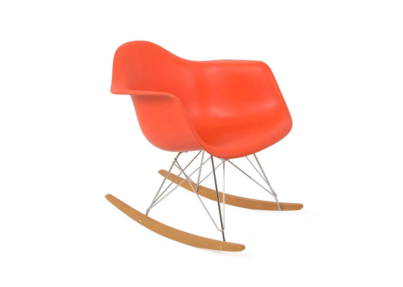 Vitra Eames RAR Rocking Chair Poppy Red
