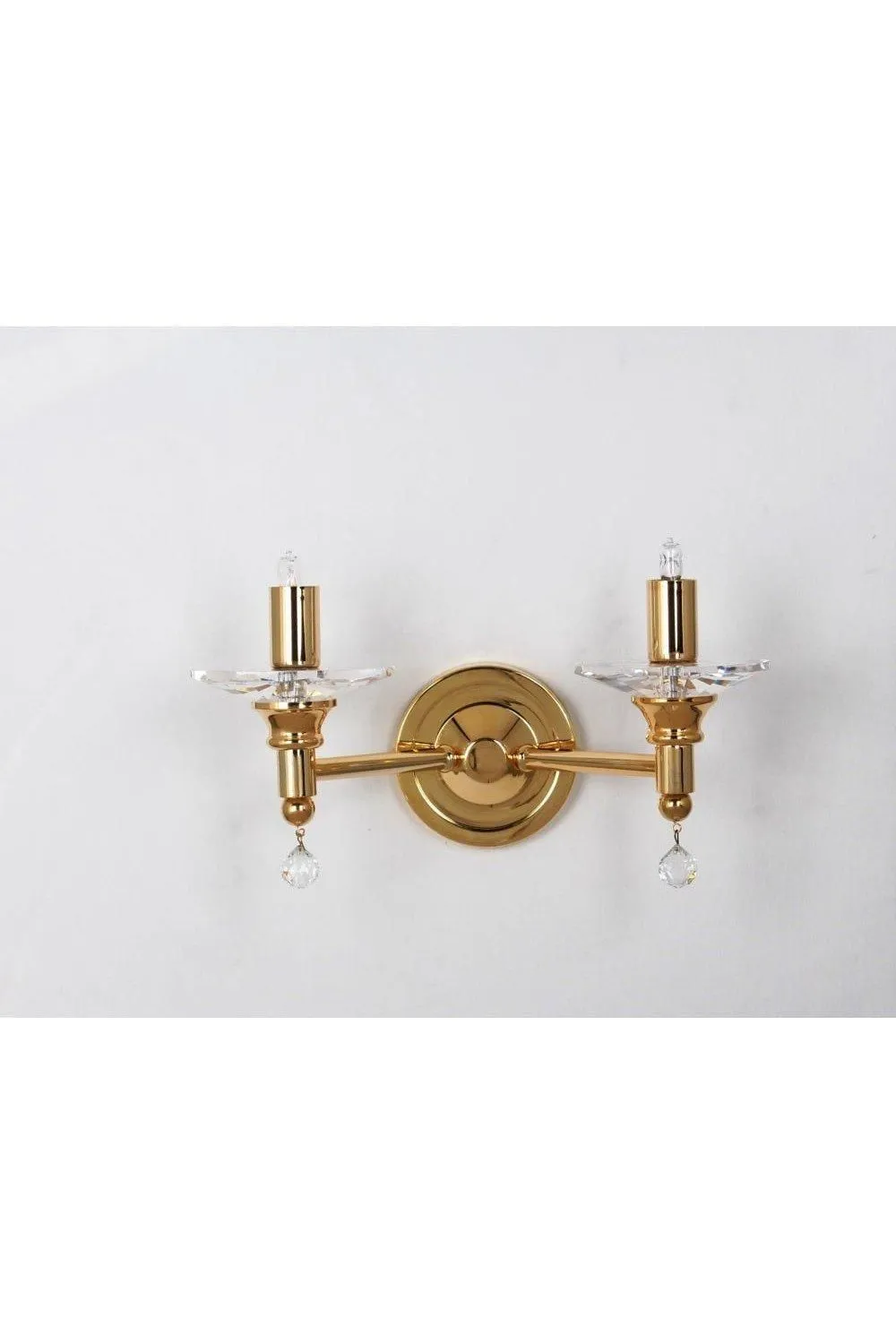 Netlighting San Marino Gold Candle Wall Lamp
