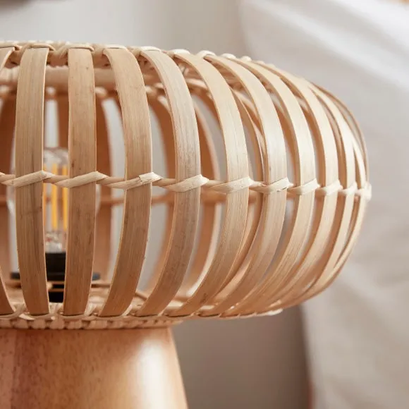 Abrielle Bamboo Table Lamp 3