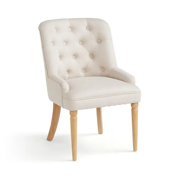 Beatrice Button Back Dining Chair, Fabric 5