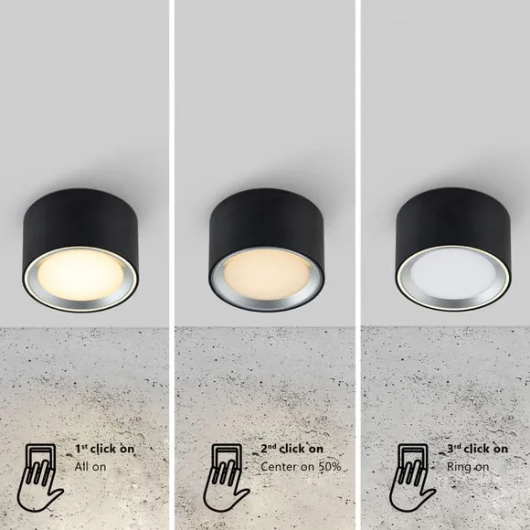 Nordlux Landon 8 - Bathroom lighting - Black, Black 2