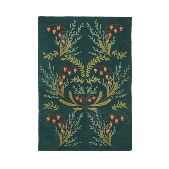 Moorland Floral Wool Rug 4