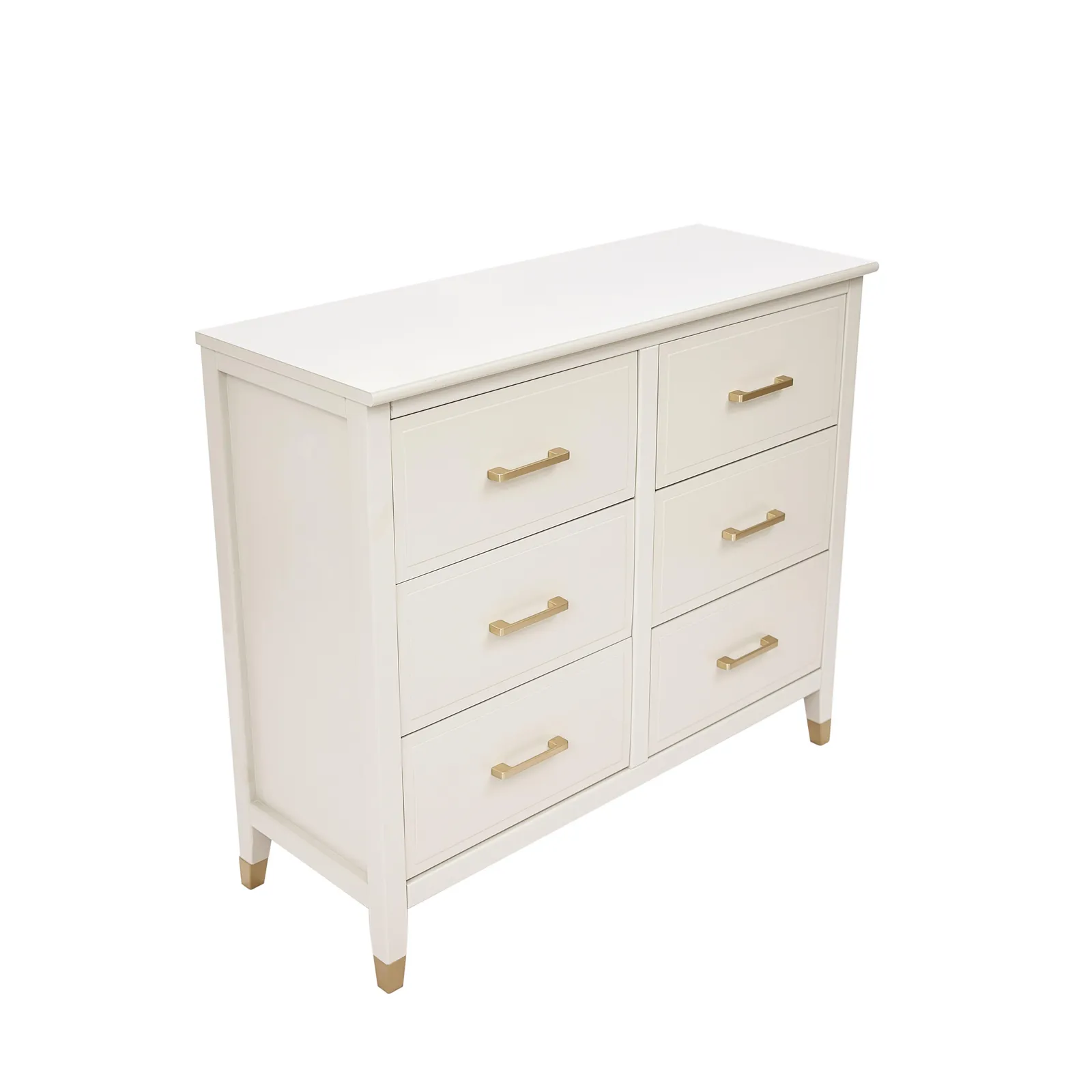 Cabinet Bits Palazzi 6 Drawer Chest of Drawers in Off-White 3