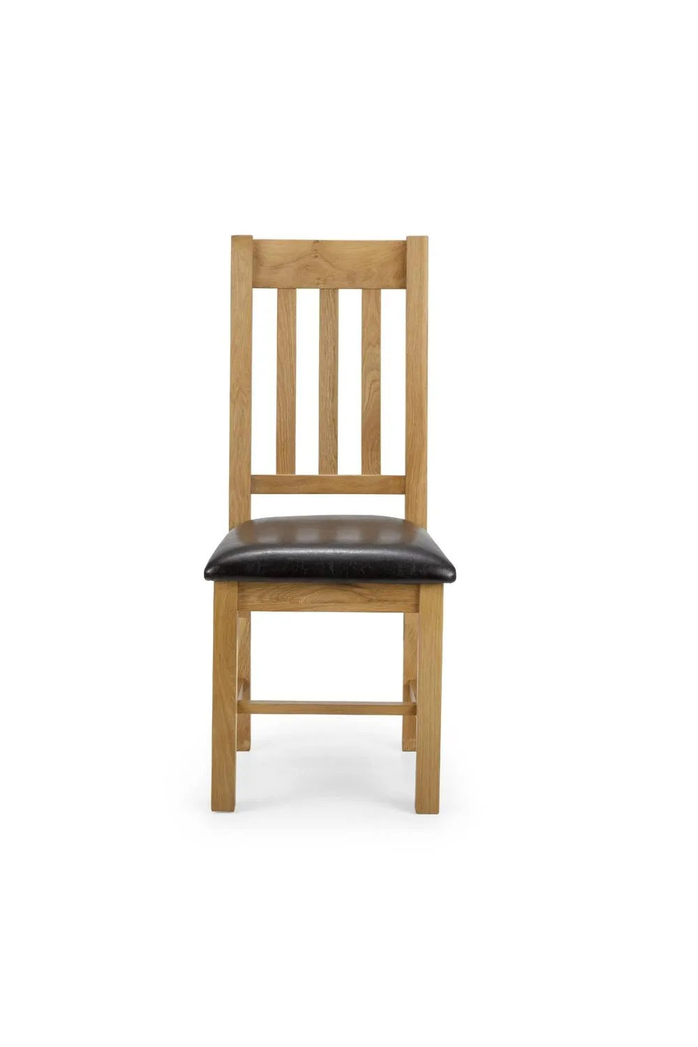 Julian Bowen Alassio Spindle Back Dining Chair (Set of 2) in Natural 5