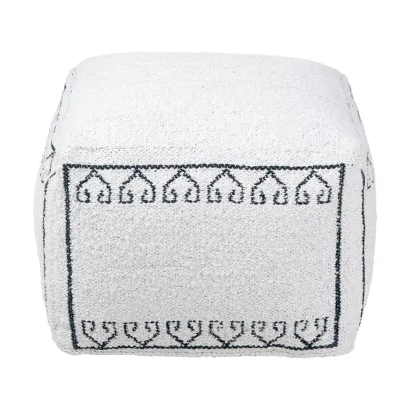 Pacific Lifestyle Greek Key Outdoor Pouffe 5