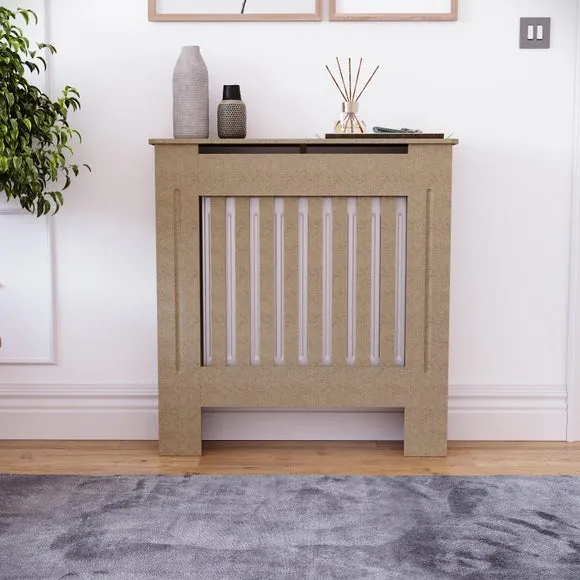 Return - Vida Designs Chelsea Radiator Cover Unfinished, Small 2
