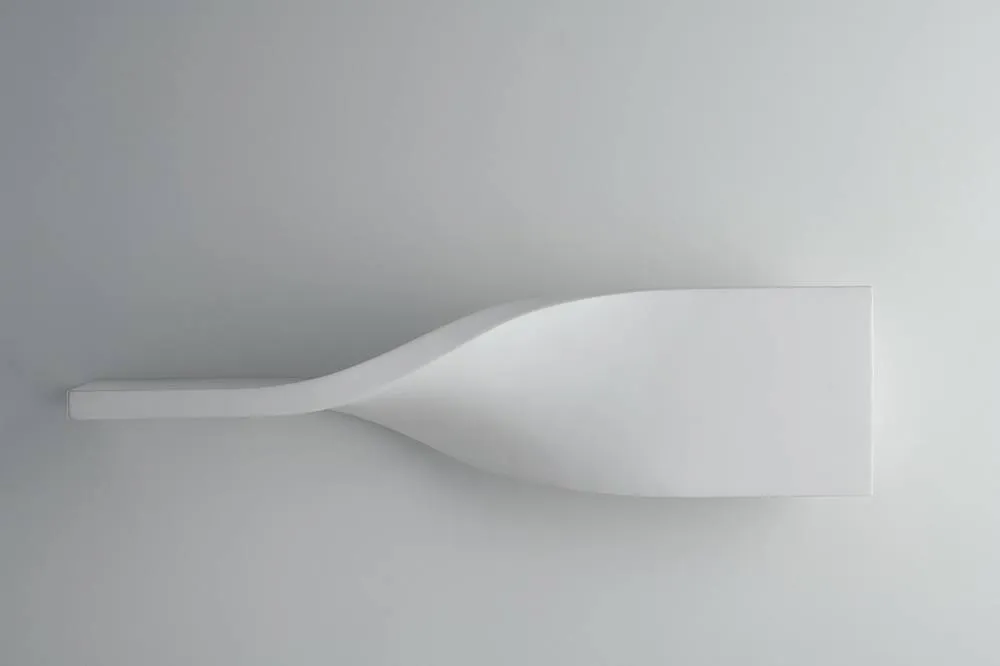 Netlighting Piroette Flush Paintable Plaster Wall Light White R7S