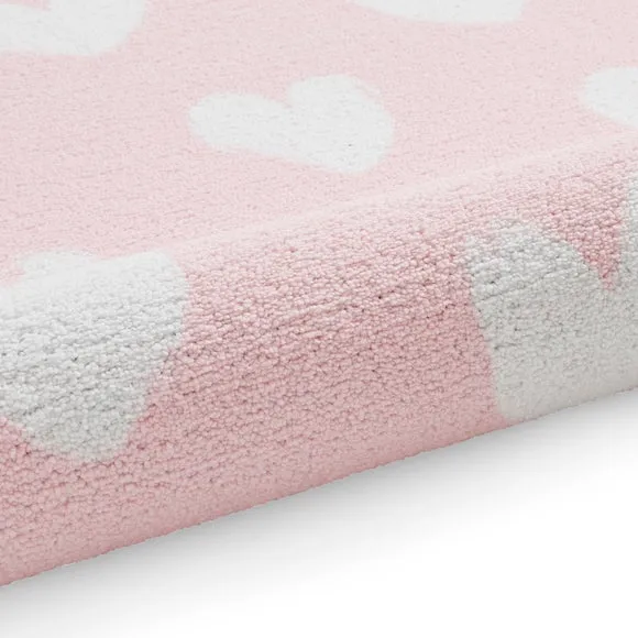 Catherine Lansfield Kids Hearts Rug 6