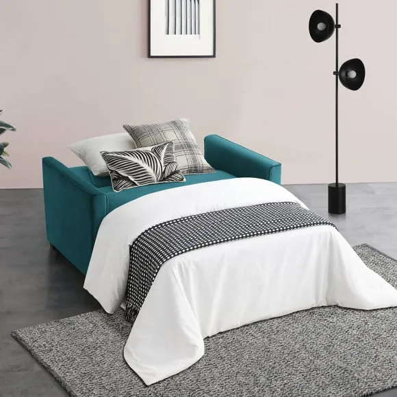 Serena Velvet 2 Seater Sofa Bed