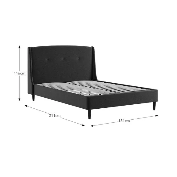 Mason Buttoned Chenille Bed 6