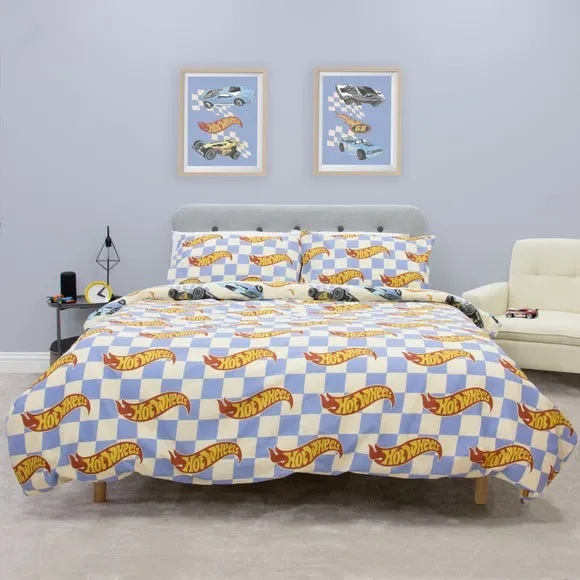 Hot Wheels Duvet Cover and Pillowcase Set 3