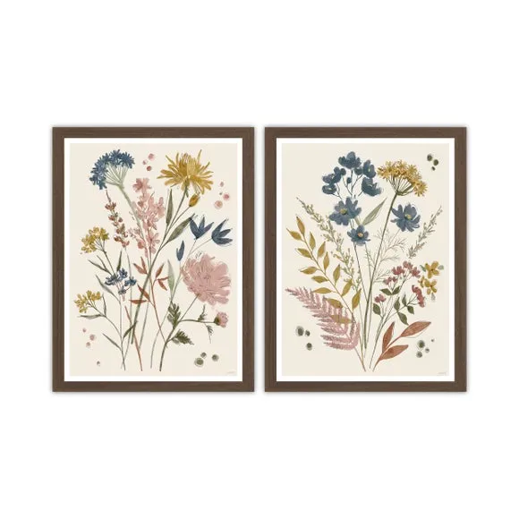 Set of 2 Full Bloom Framed Prints 2