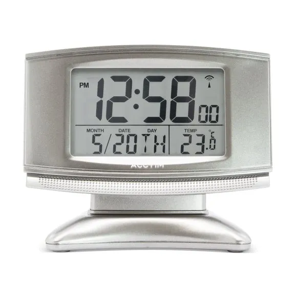 Acctim Cuba Silent Digital Alarm Clock
