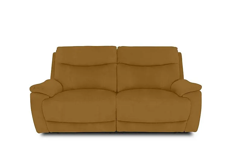 Sloane 3 Seater Fabric Sofa - Opulence Saffron