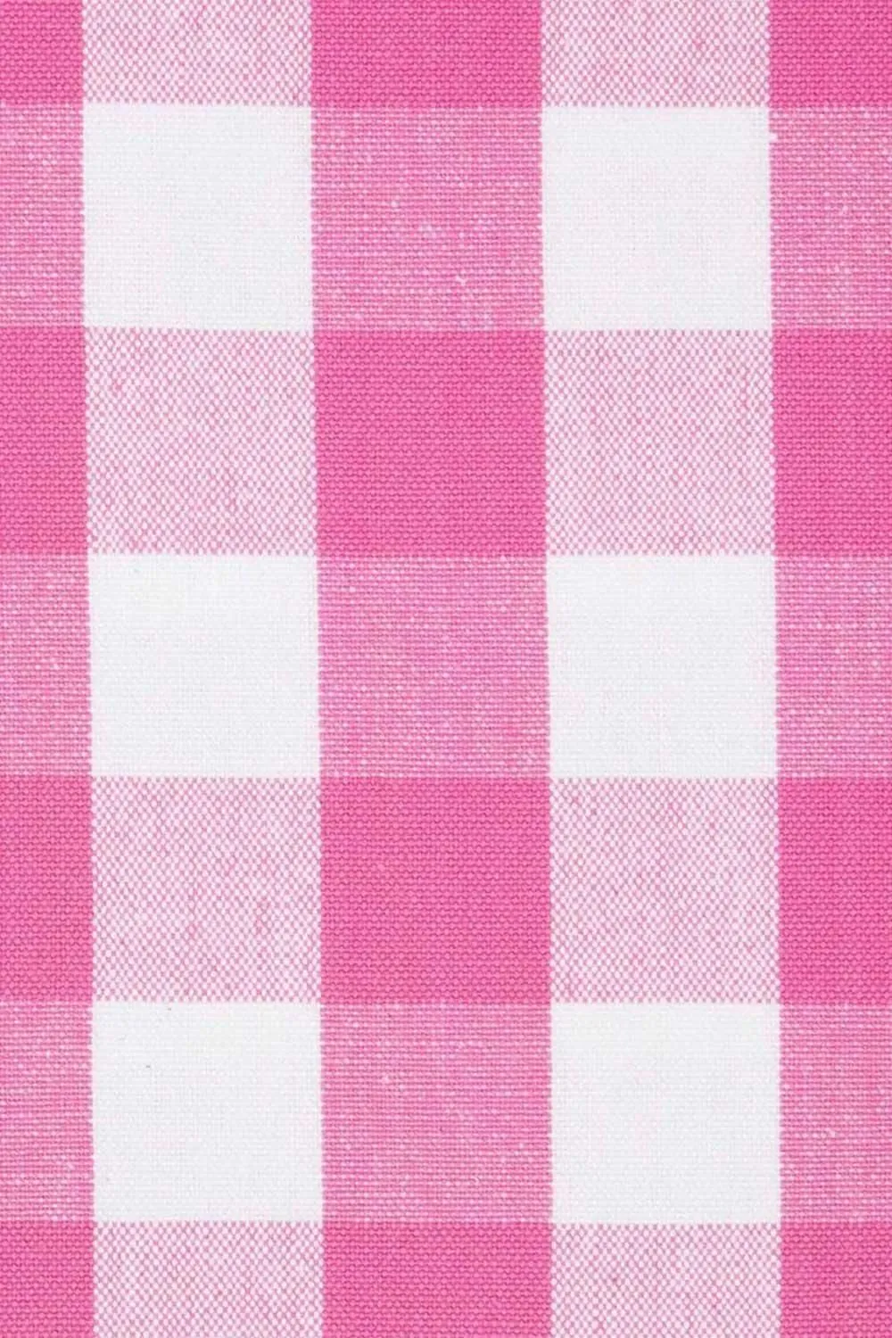 Homescapes Cotton Block Check Gingham Eyelet Curtain Pair in Pink 4