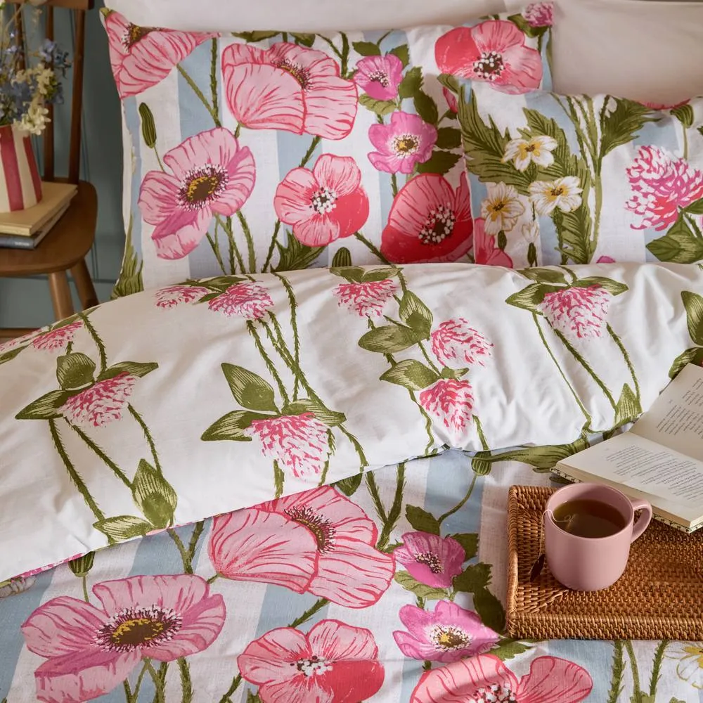 Wylder Poppy Trail Reversible Duvet Cover Set 2