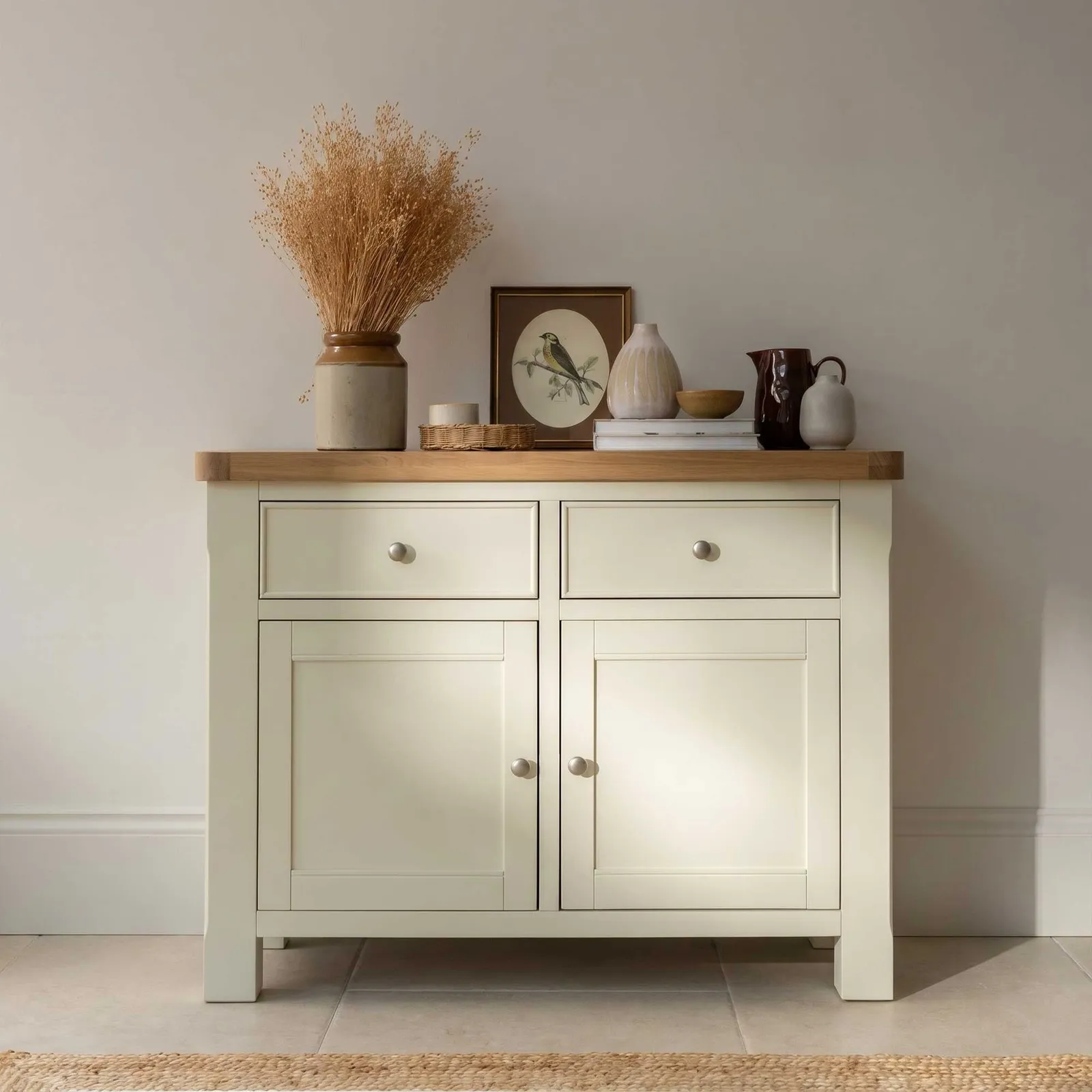 Witney Narrow Sideboard 110X45X90Cm, Neutral Wood | Barker & Stonehouse 2