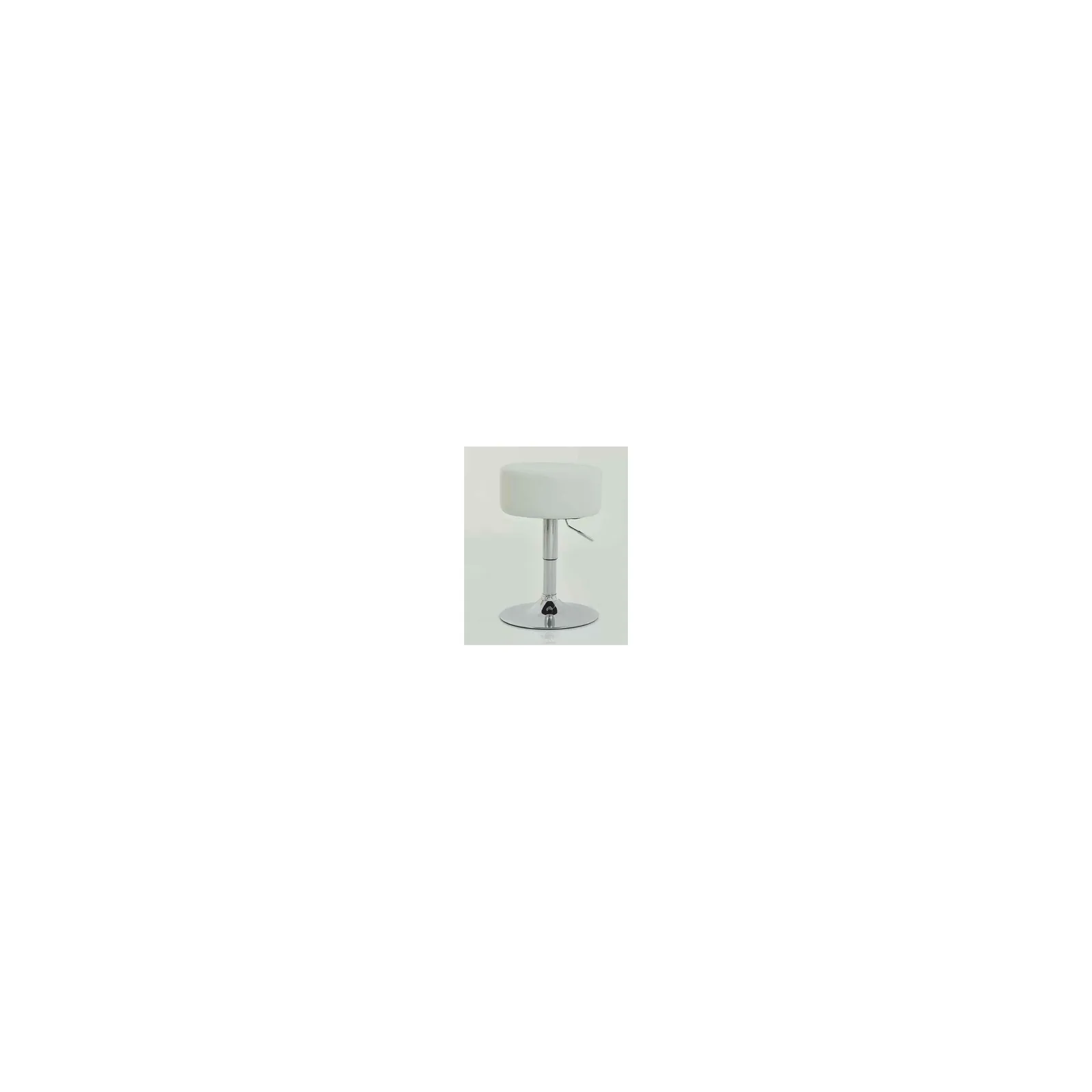netfurniture Low Small Bar Stool - White Stool