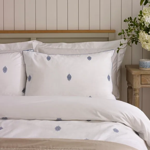 Dorma Charleton 100% Cotton Duvet Cover & Pillowcase Set 2