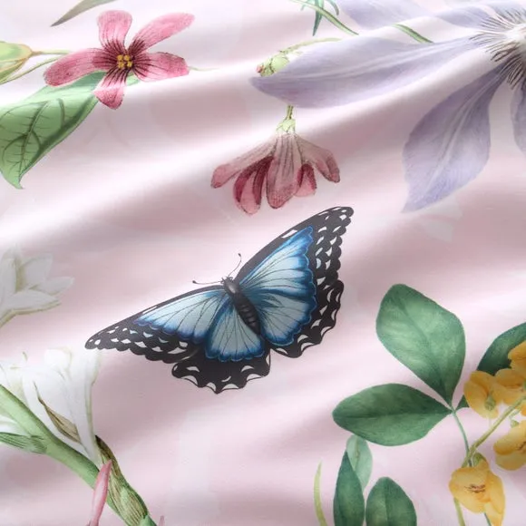 RHS x Catherine Lansfield Enchanted Butterfly Garden Duvet Cover & Pillowcase Set 4