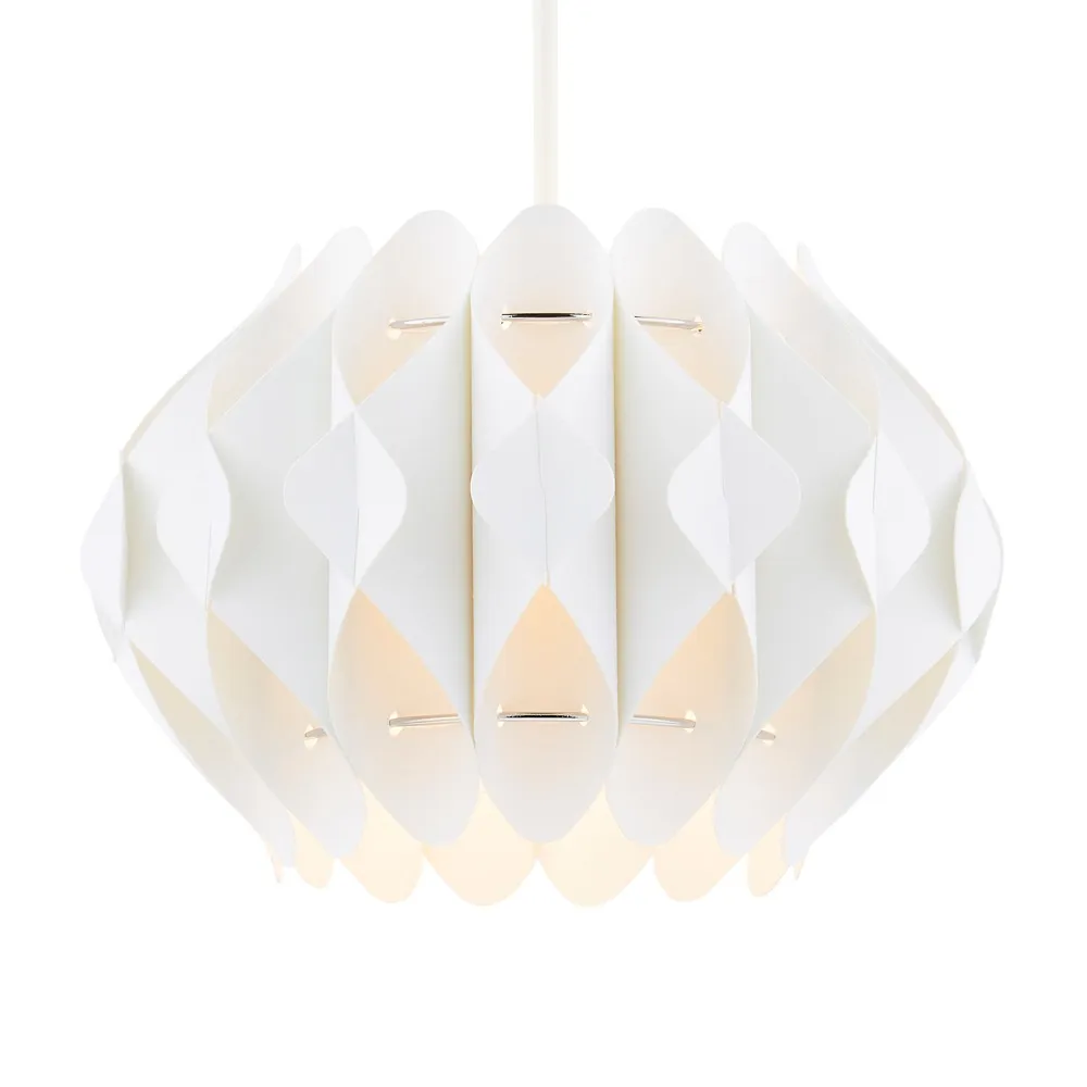 Landon Small Easyfit Shade, White