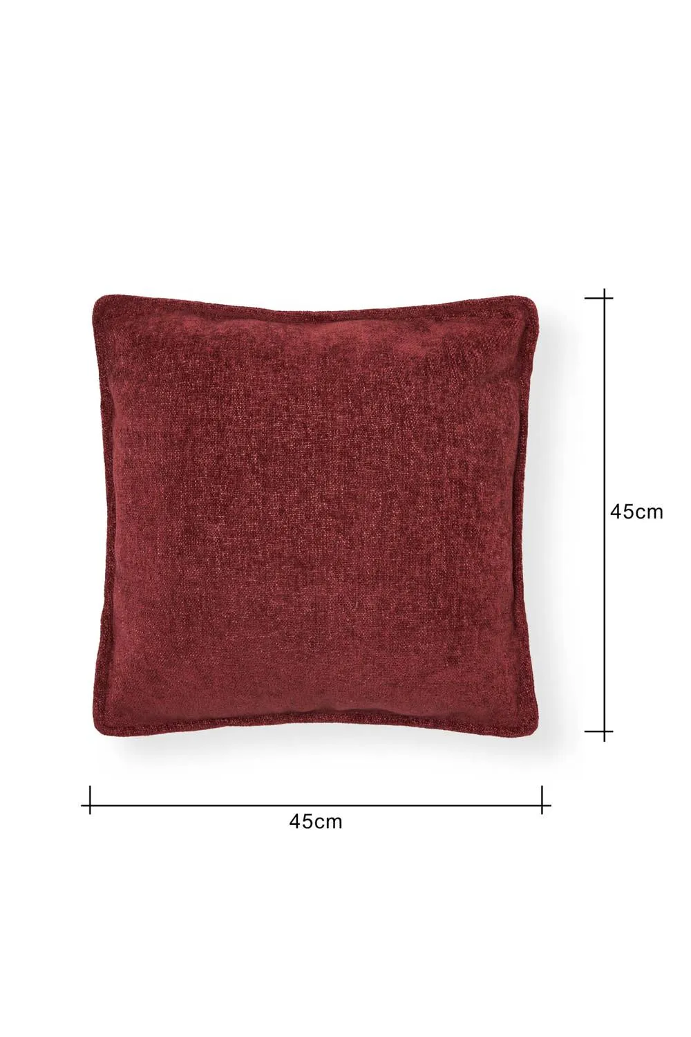 BHS Oxford Cushion in Red 3