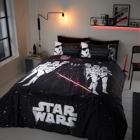 Star Wars Darth Vader Duvet Cover and Pillowcase Set 1