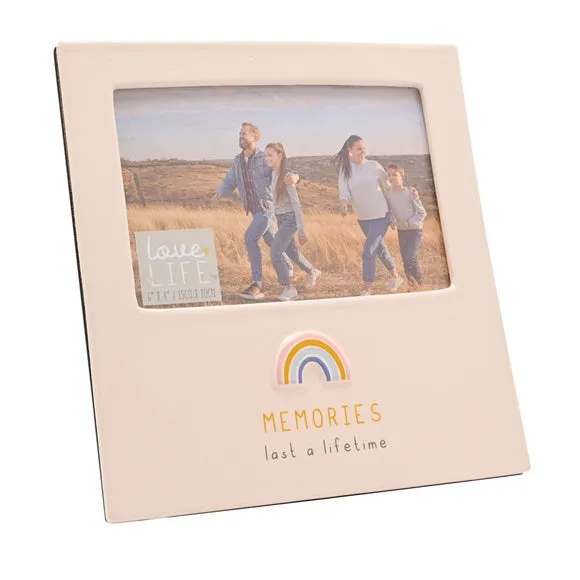 Love Life Memories Ceramic Photo Frame 3