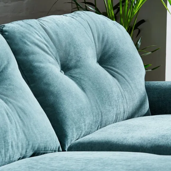 Martha Vintage Soft Chenille 2 Seater Sofa 6