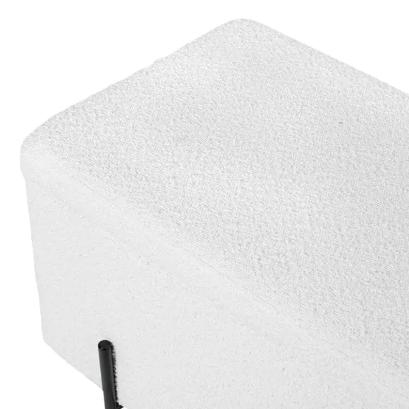 Catania Boucle Storage Bench 6