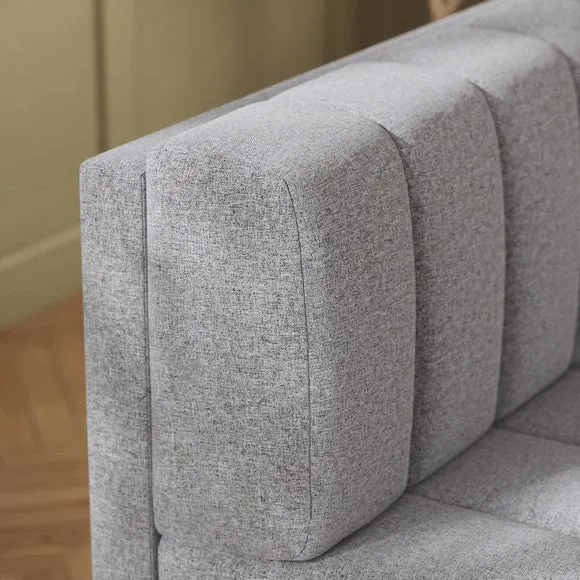 Amali Long Dining Bench, Textured Weave 2