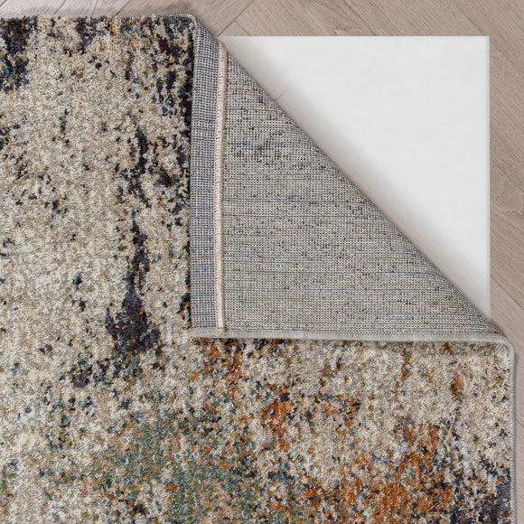 Zane Abstract Washable Modern Rug 3