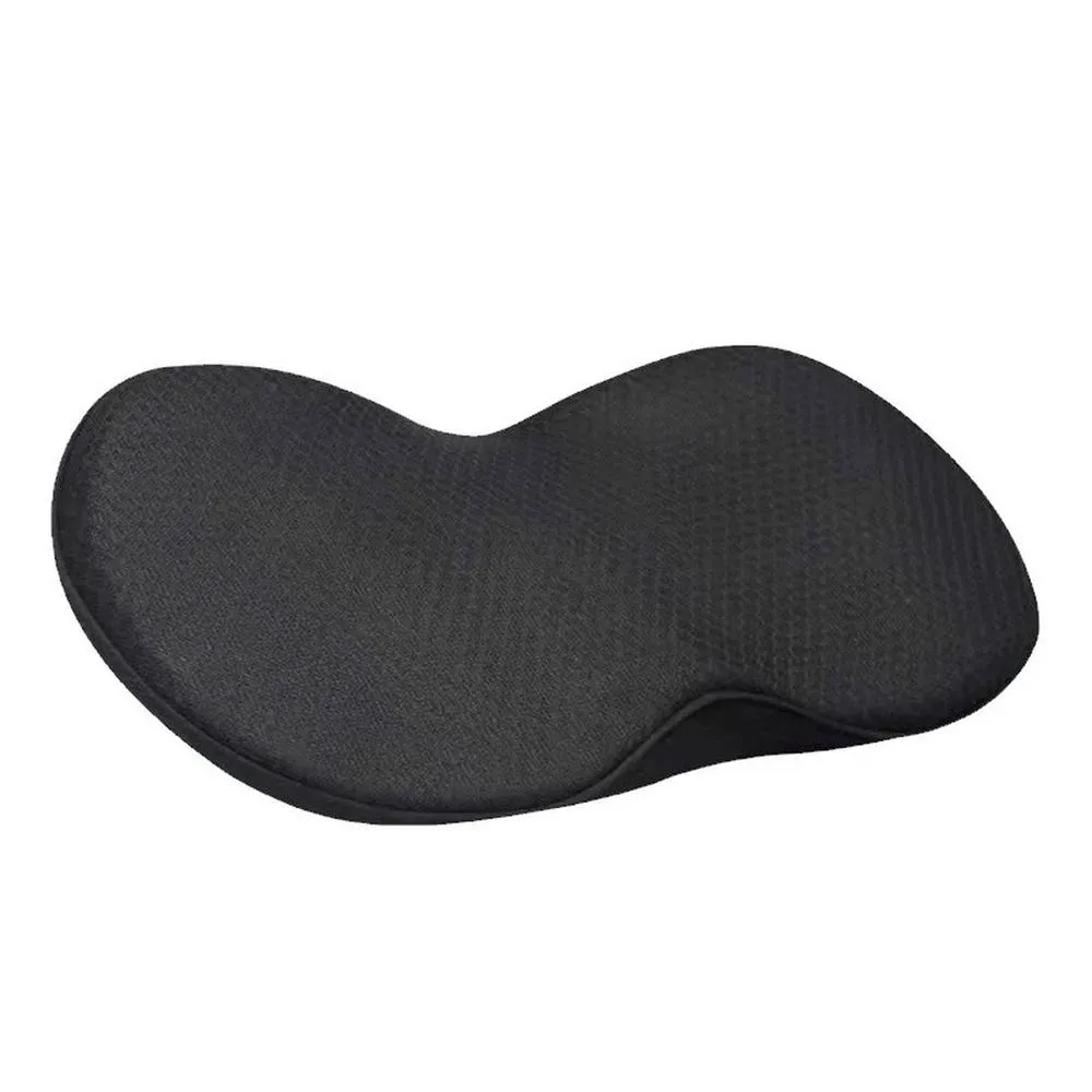 FLAVORA Memory Foam Car Seat Cushion Pad in Black