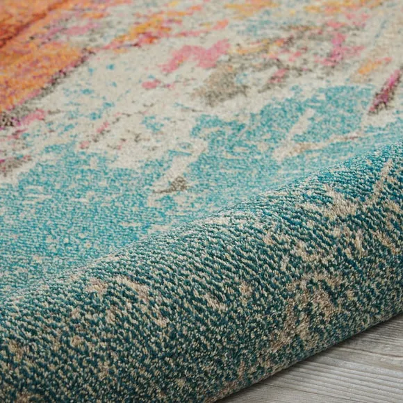 Multi Coloured Celestial Sealife Rug 4